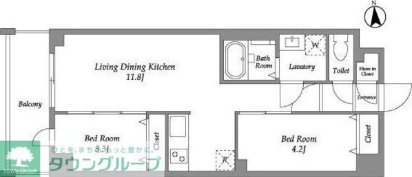 ザ・グラヴィティ新宿の物件間取画像